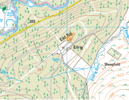 Proposed Location of Eildrig Mast